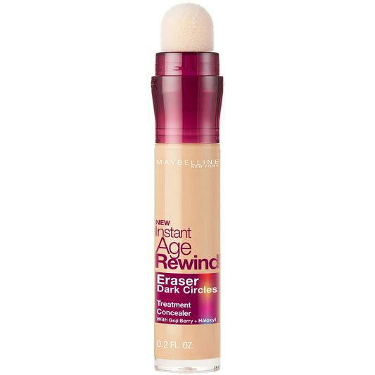 Maybelline Instant Age Rewind Eraser Dark Circles Treatment Concealer, Light, 0.2 oz