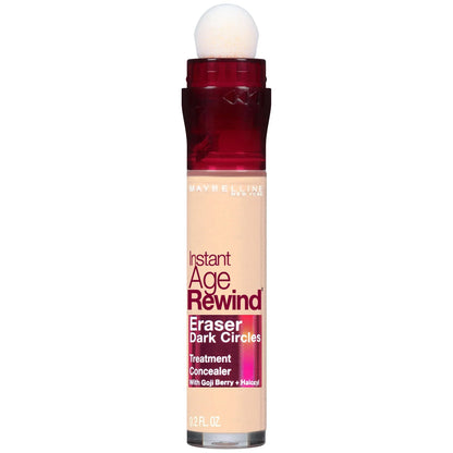 Maybelline Instant Age Rewind Eraser Dark Circles Treatment Concealer, Light, 0.2 oz